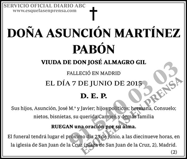 Asunción Martínez Pabón